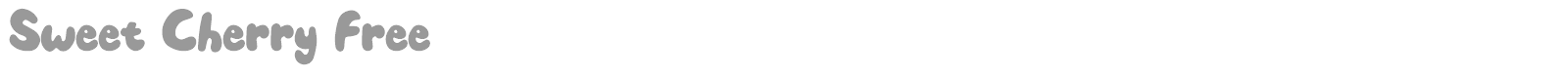 Sweet Cherry font preview